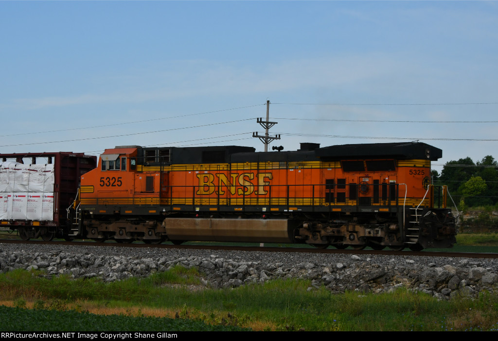 BNSF 5325 Roster shot.